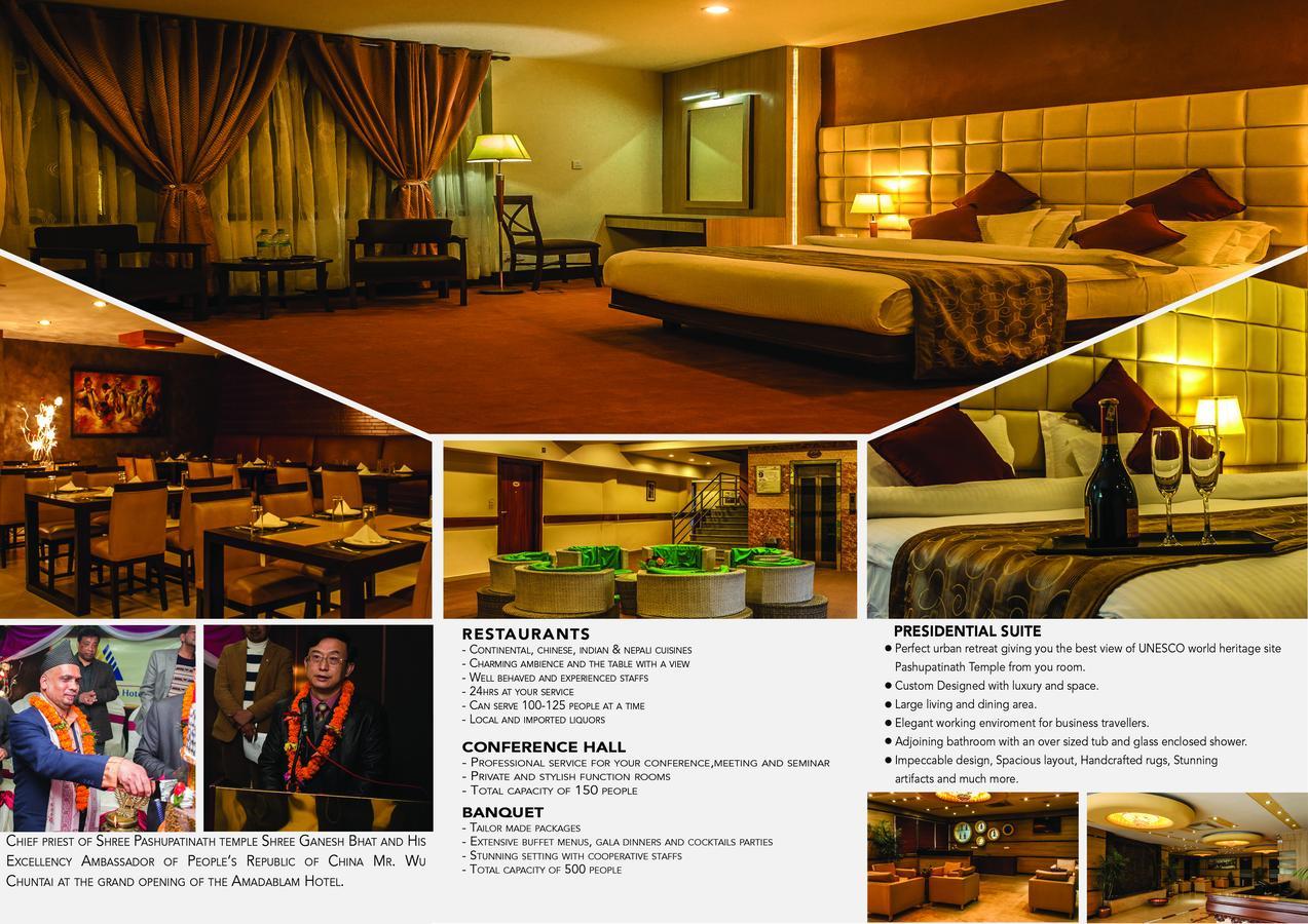 The Amadablam Hotel Káthmándú Exteriér fotografie